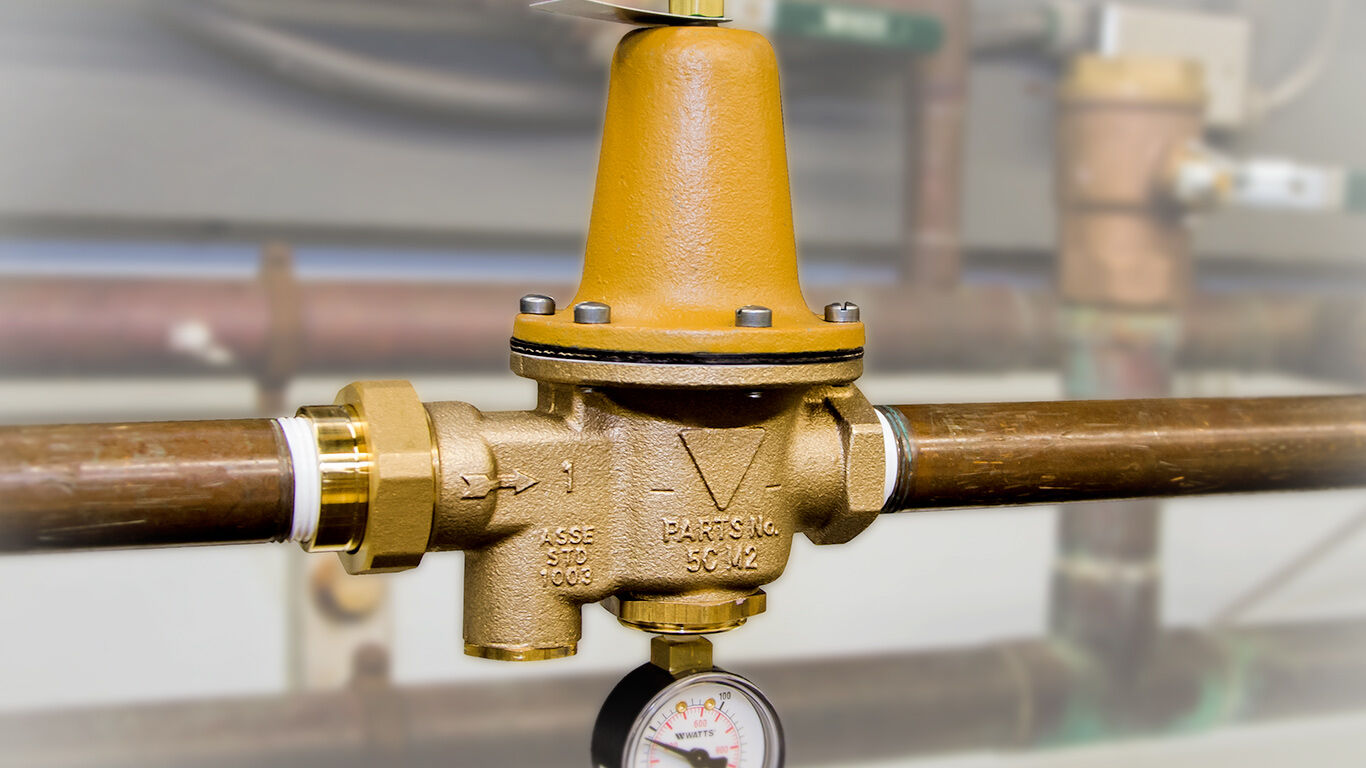 Réducteur de pression protège les installations d'eau domestique